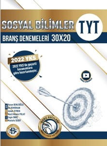 2022 TYT Sosyal Bilimler 30x20 Branş Denemeleri Bilgi Sarmal Yayınları